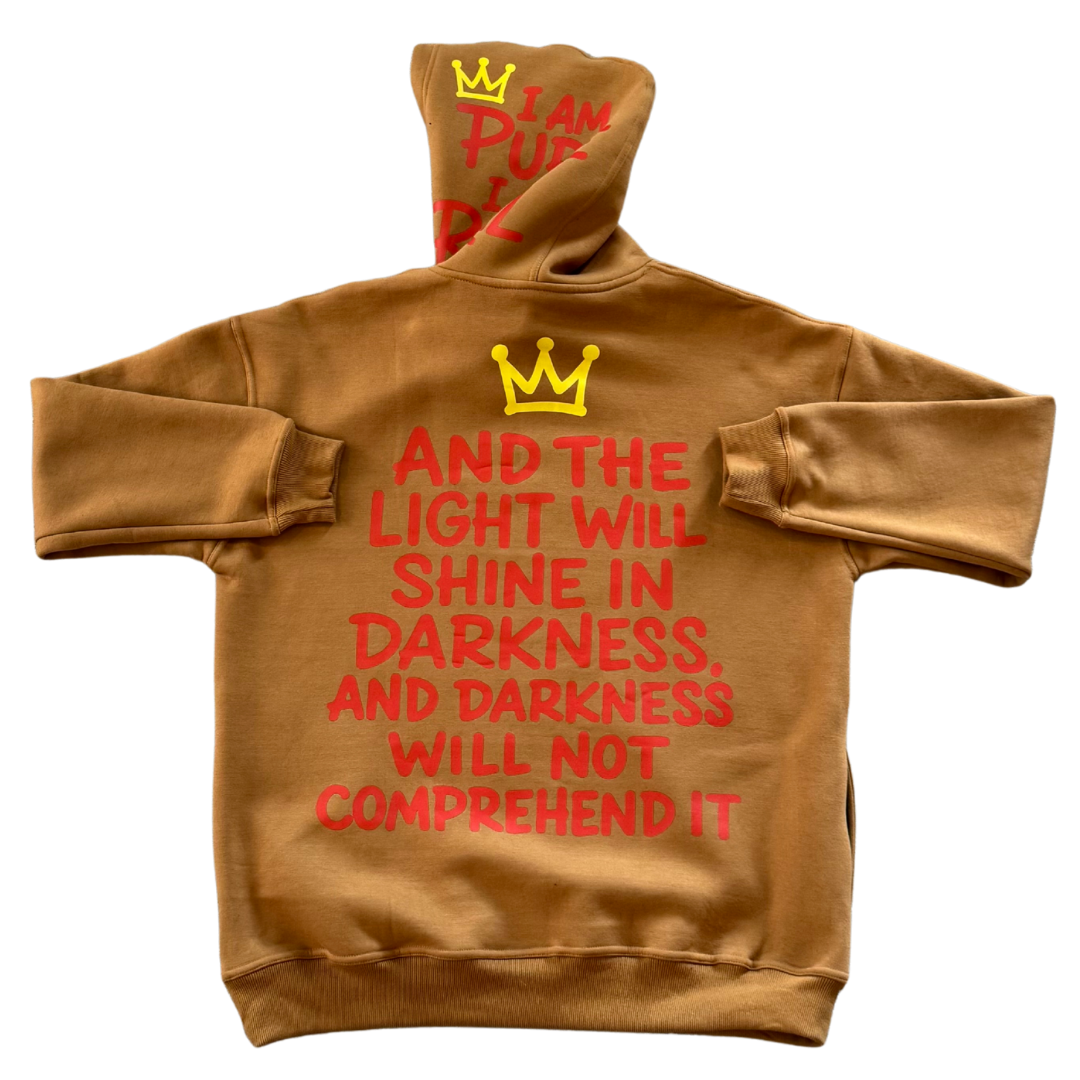 Camel/Red ImPuReal Hoodie