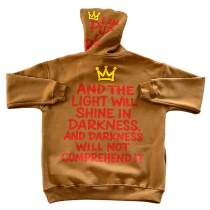 Camel/Red ImPuReal Hoodie