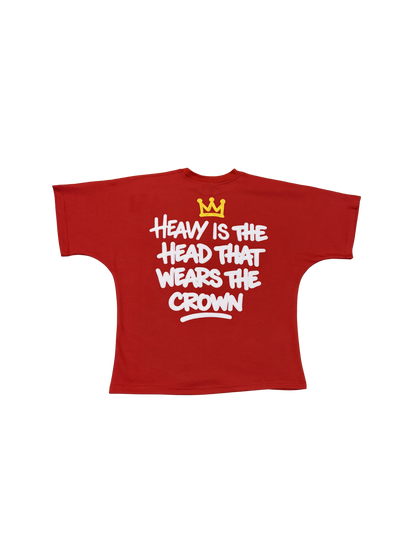 Cardinal Red Impureal 2-panel Boxy Tee