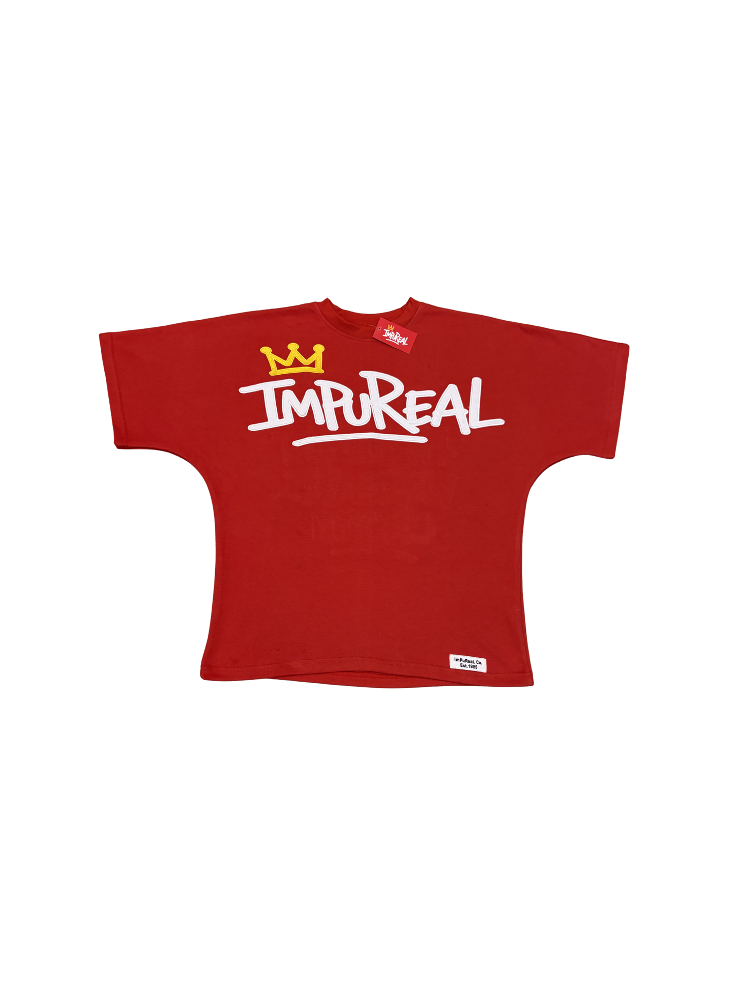 Cardinal Red Impureal 2-panel Boxy Tee