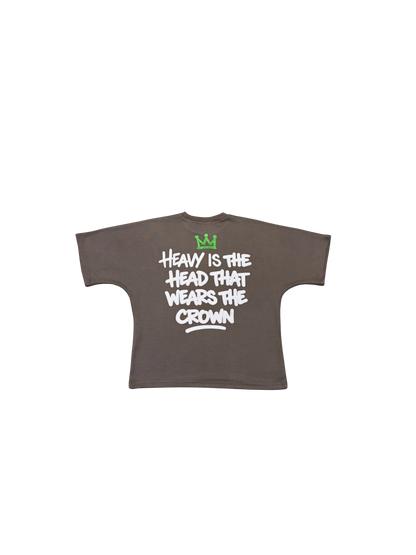 Gray/Slimeball Impureal 2-panel Boxy Tee